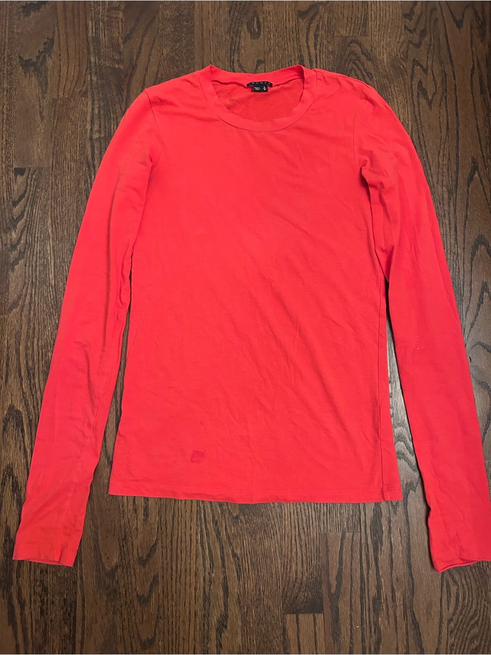 Theory Ladies Long Sleeve Crewneck Shirt